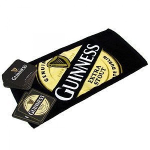 (image for) Guinness Bar Towel + 10 Beer Mats